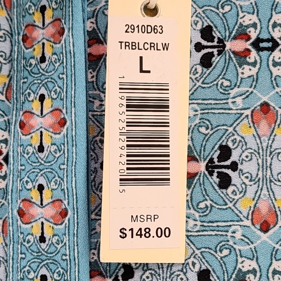 Max Studio Women's Long Sleeve Button Front Crepe Dress - L - Picture 9 of 9